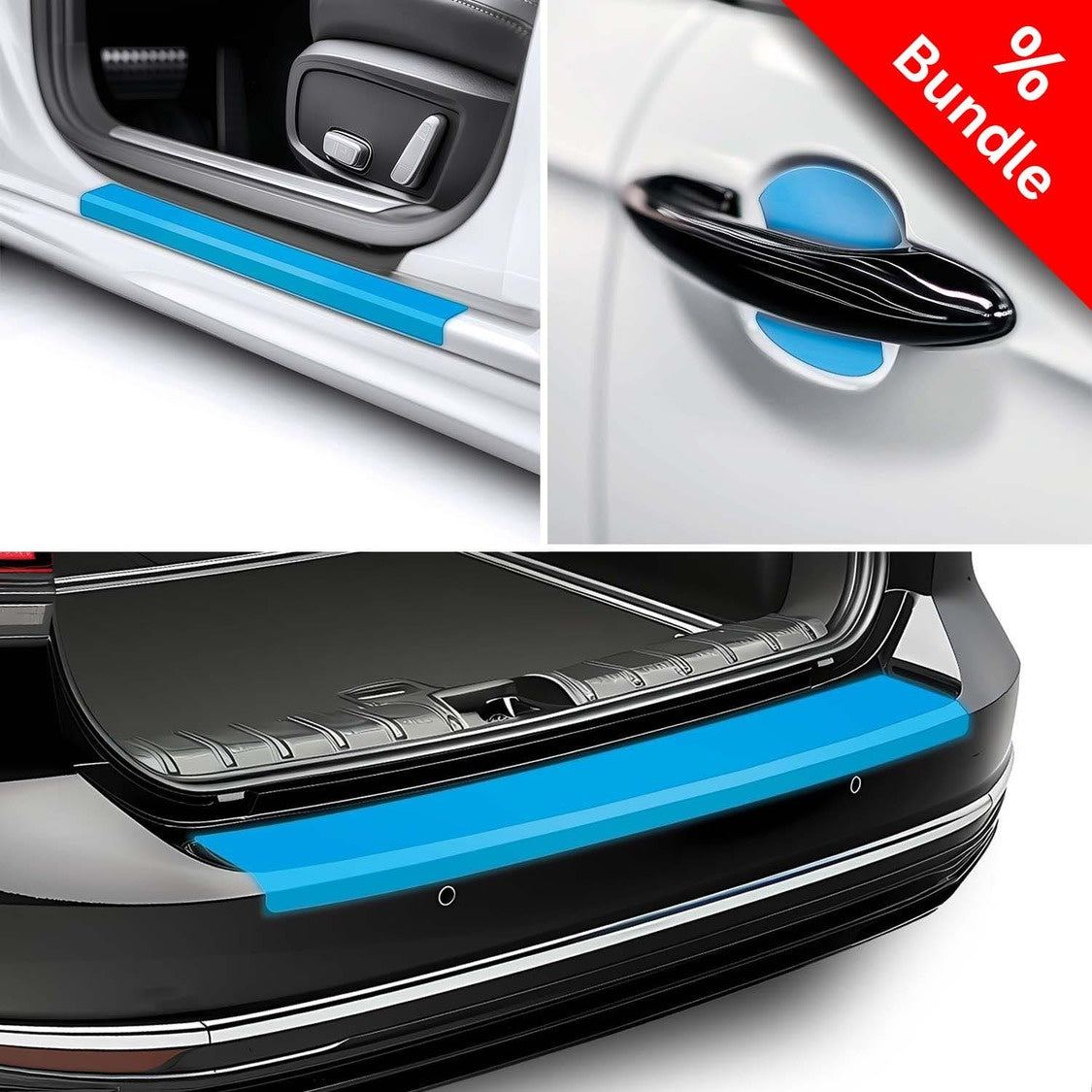 Kits de protection de peinture adaptés pour BMW Série 7 & M7 F01 2008-2015 (Berline 5 portes)