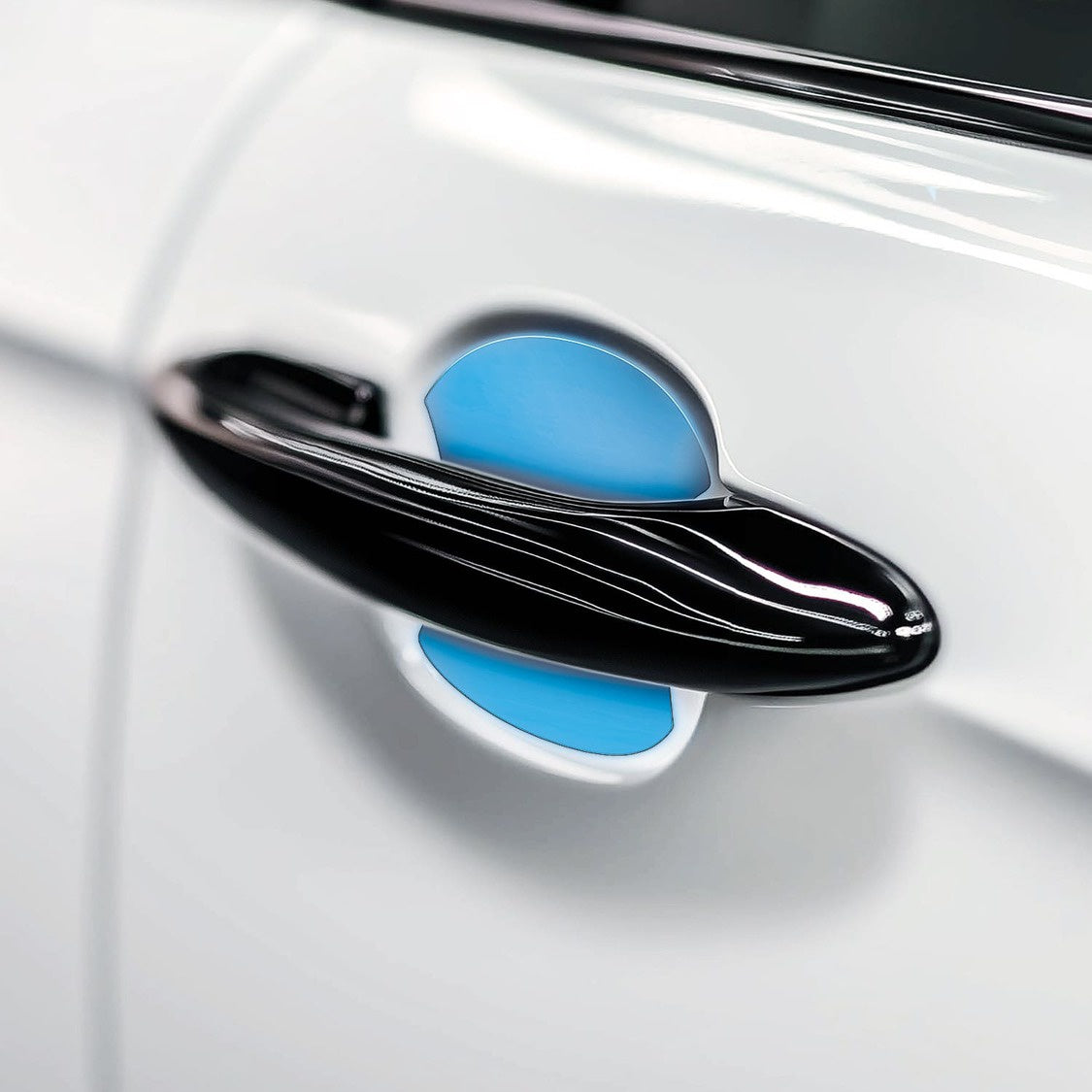 Protection de poignée de porte compatible avec BMW Série 7 & M7 F01 2008-2015 (berline 5 portes)