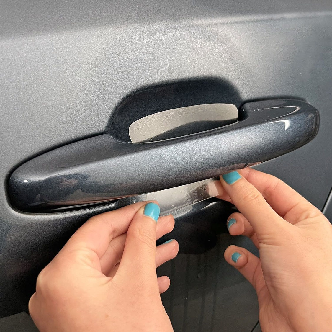 Protection de poignée de porte compatible avec BMW Série 7 & M7 F01 2008-2015 (berline 5 portes)