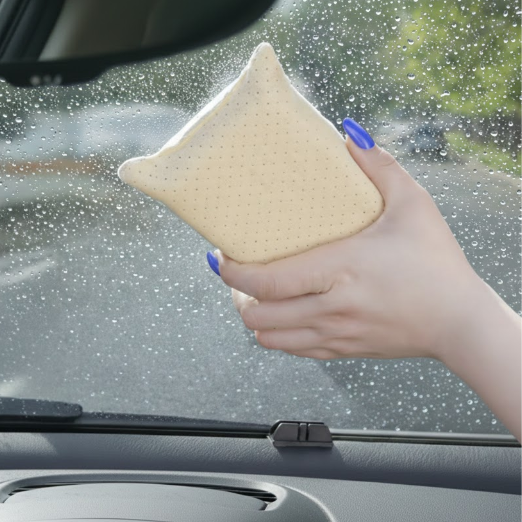 Éponge pour vitres, éponge anti-buée