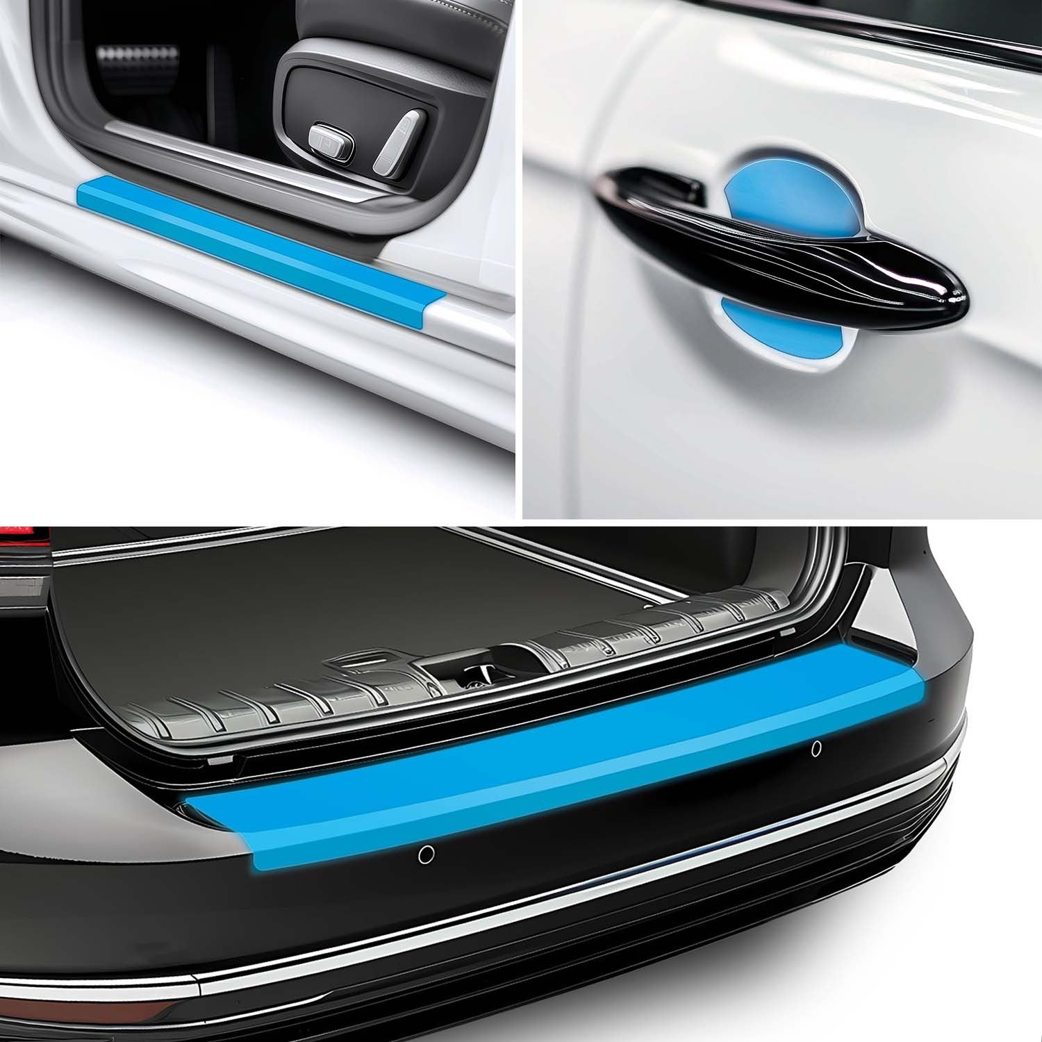 Kit de film de protection de peinture pour VW Polo 5 6R 2009-2014 (5 portes compacte)