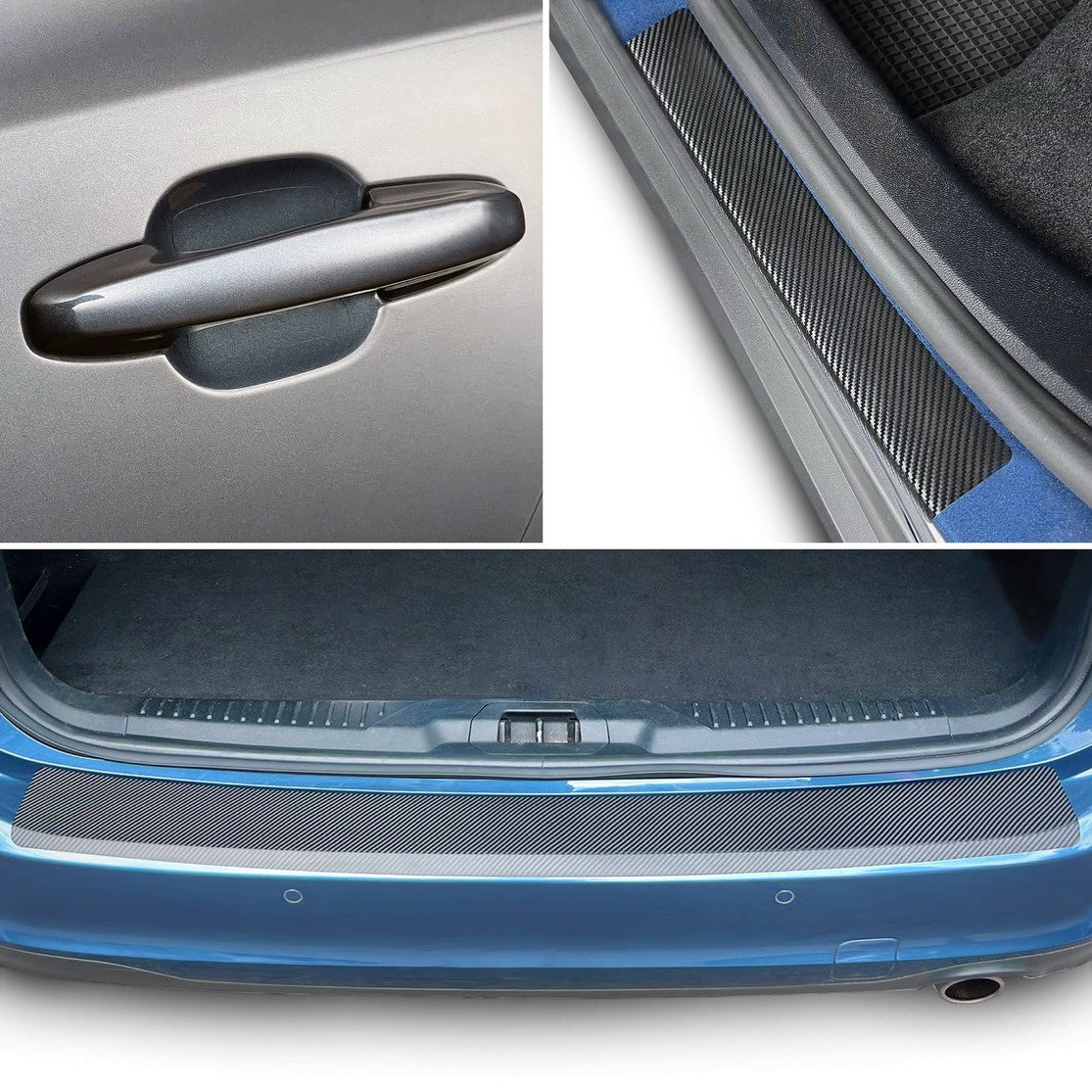 XL Kombiset-Lackschutzfolien passend für Opel Zafira C Tourer 2011-2019 (5-Türer Minivan) + universal Ergänzungsset
