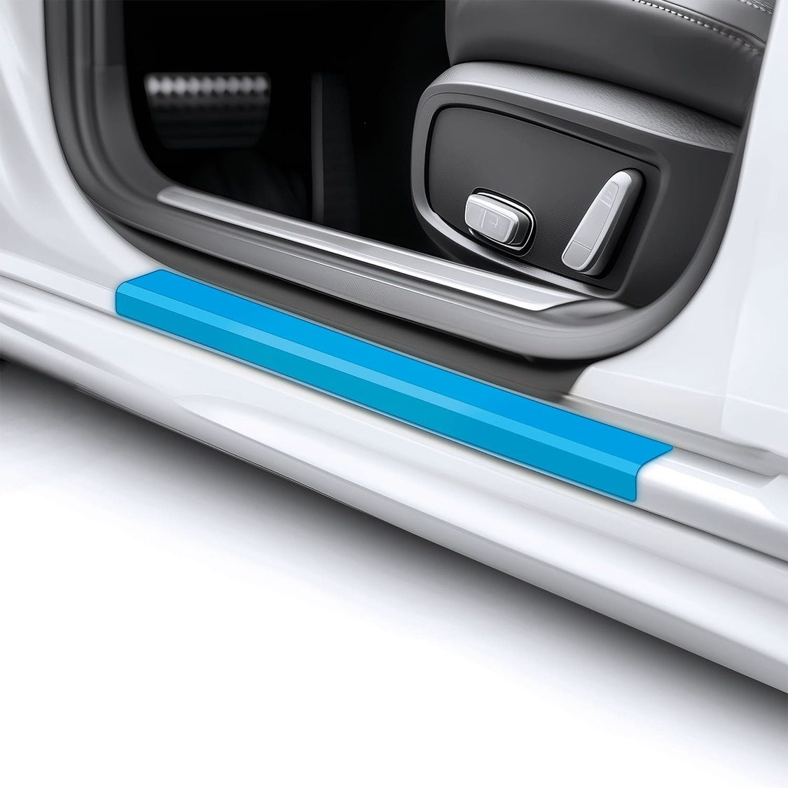 Protection de seuil de porte (toutes les portes) compatible avec VW Touareg 3 (CR) 2018-2026 (SUV 5 portes)